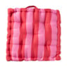 Zitkussen rood/roze - 40x40x8 cm