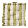 Matraskussen - groen/beige - 8x40x40 cm