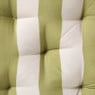 Matraskussen - groen/beige - 8x40x40 cm