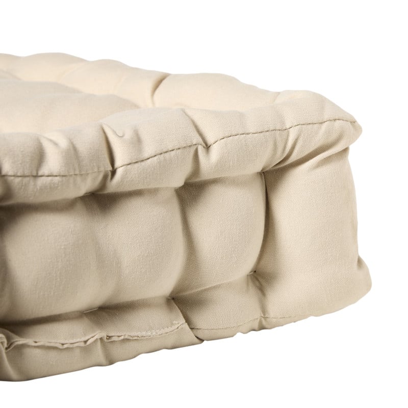 Matraskussen - beige - 8x40x40 cm
