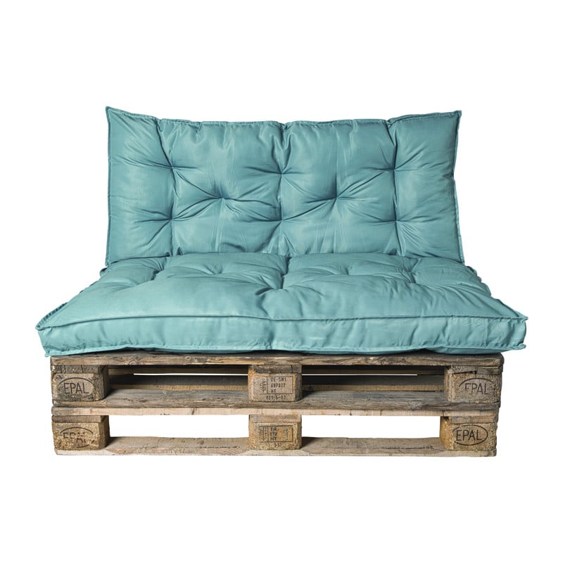 Palletkussens 120x80 cm - groen - set van 2