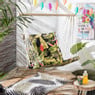 Vloerkleed met franjes - groen - 90x60 cm