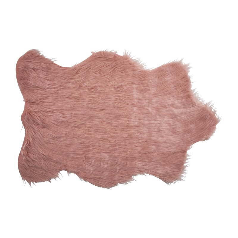 Bontkleedje - roze - 60x90 cm