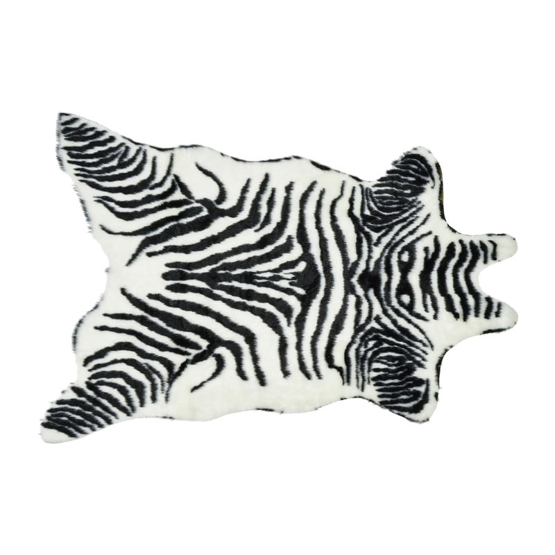 Vloerkleed zebra - 90x130 cm