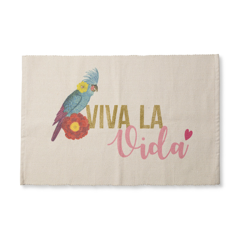 Vloerkleed viva la vida - 60x90 cm 