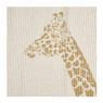 Vloerkleed giraffe - naturel/goud - 60x90 cm 