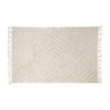 Vloerkleed zigzag - beige - 120x180 cm
