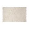 Vloerkleed zigzag - beige - 120x180 cm