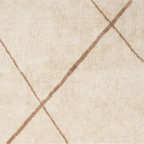 Vloerkleed berber - bruin/beige - 120x180 cm