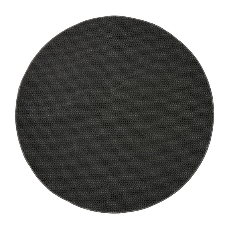 Vloerkleed fake fur - wit - ø120 cm