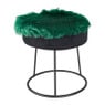 Bontkleedje rond - donkergroen - Ø32 cm