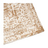 Vloerkleed washed - naturel - 180x120 cm