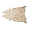 Vloerkleed koe glitter - naturel/goud - 90x130 cm