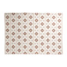 Vloerkleed azteken - rood - 175x120 cm 