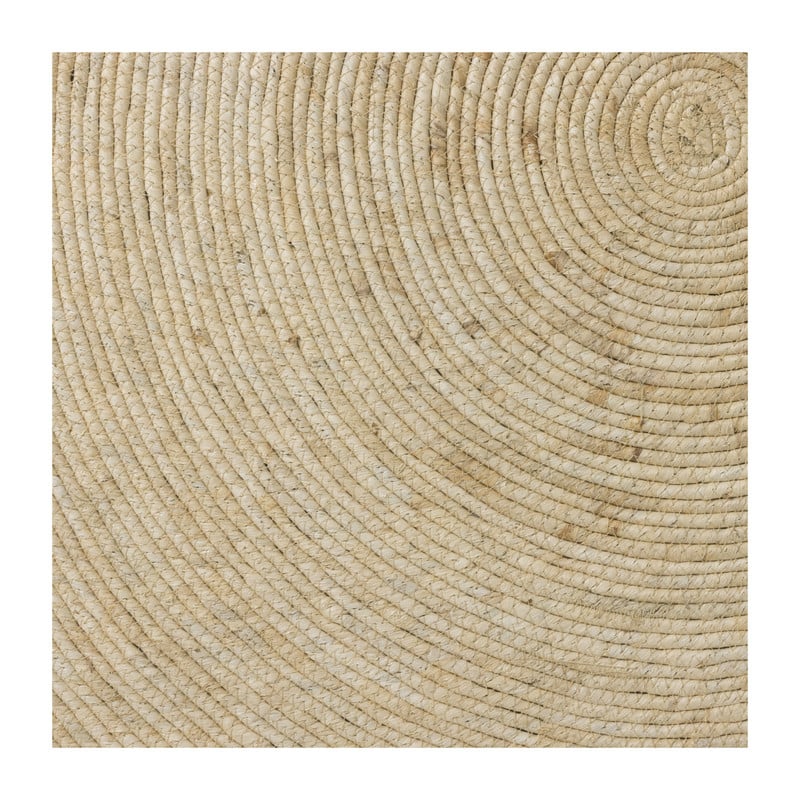 Vloerkleed riet - naturel - ø150 cm