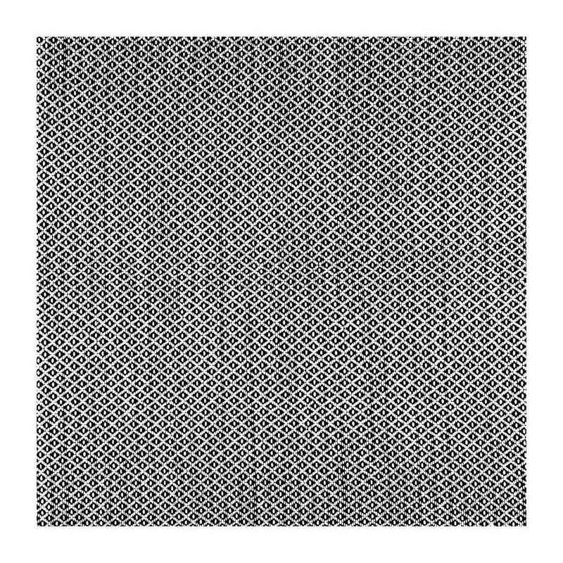 Vloerkleed zwart/wit - 120x180 cm