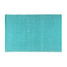Vloerkleed turquoise/wit - 120x180 cm