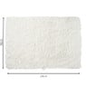 Vloerkleed fluffy - wit - 150x230 cm