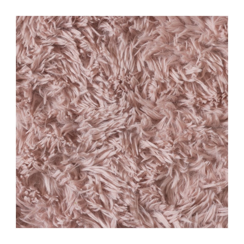 Vloerkleed fluffy - roze - 150x230 cm