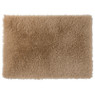 Vloerkleed fluffy - bruin -150x230 cm