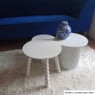 Vloerkleed fluffy - wit - 120x180 cm