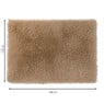 Vloerkleed fluffy - bruin - 120x180 cm