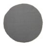 Vloerkleed fluffy rond - bruin - ø120 cm
