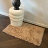 Vloerkleed fluffy - bruin - 60x90 cm