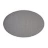 Vloerkleed fluffy ovaal - wit - 120x180 cm