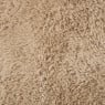 Vloerkleed fluffy ovaal - bruin - 120x180 cm