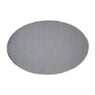 Vloerkleed fluffy ovaal - bruin - 120x180 cm