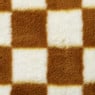 Vloerkleed checks - terra - 120x180 cm