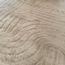 Vloerkleed wave ovaal - wit - 120x180 cm