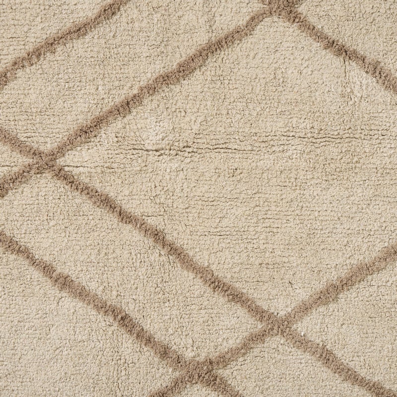 Vloerkleed berber - beige - 120x180 cm