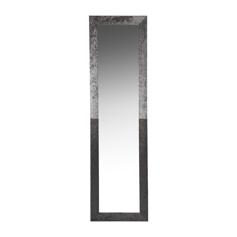 Spiegel velvet - zilver - 160x45 cm