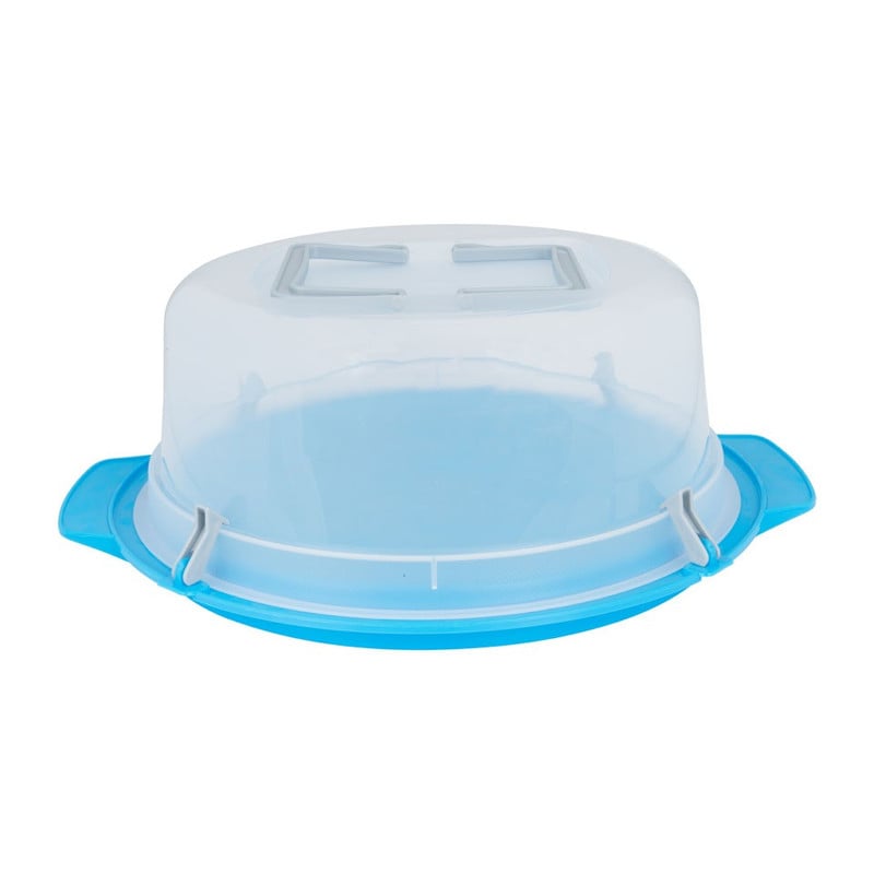Taartdoos blauw handvat