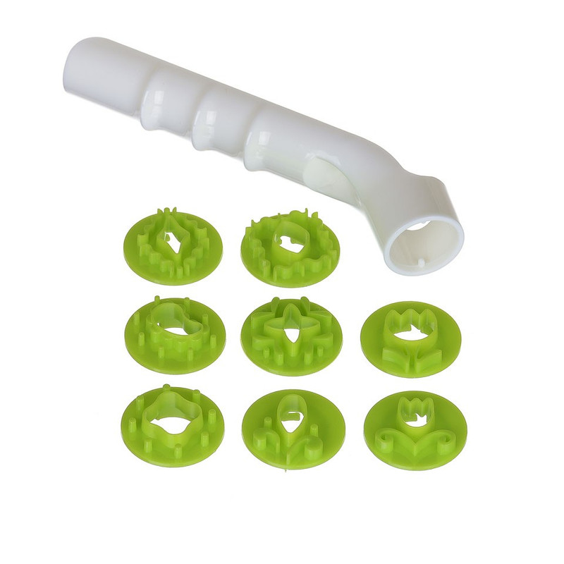 Fondant uitsteekset groen