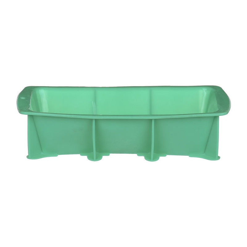 Cakevorm siliconen - 14x28.5x7 cm - turquoise