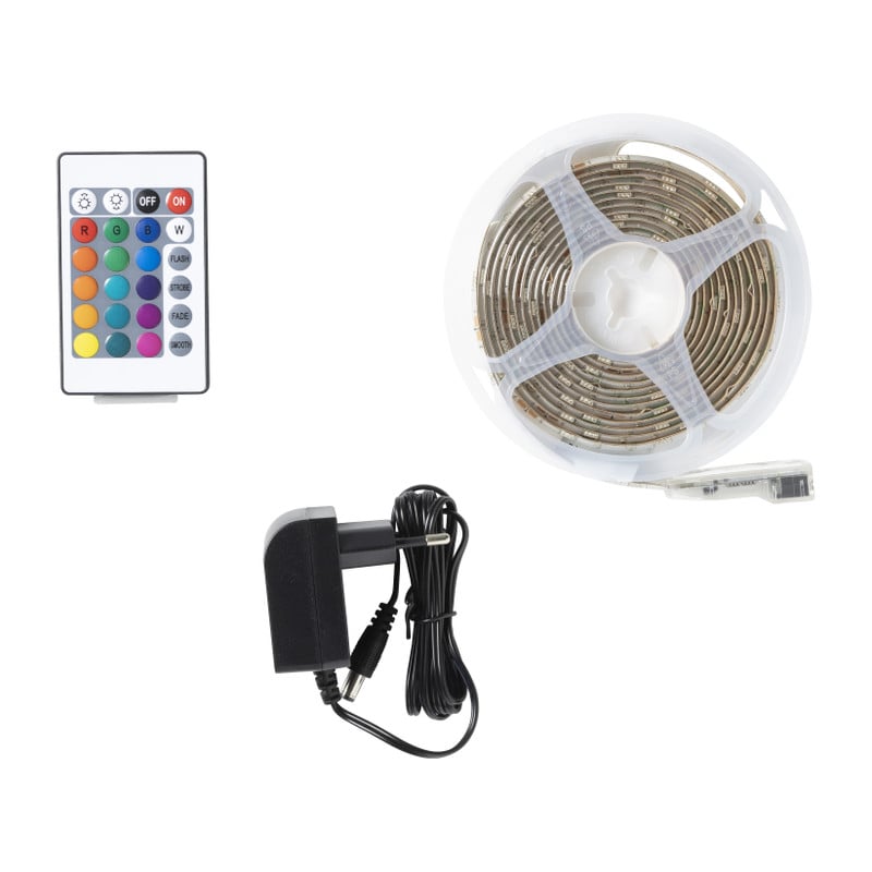 Flexibele LED strip met afstandsbediening - 3 meter