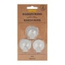 Haakjes rond - set van 3 - ø2.5 cm