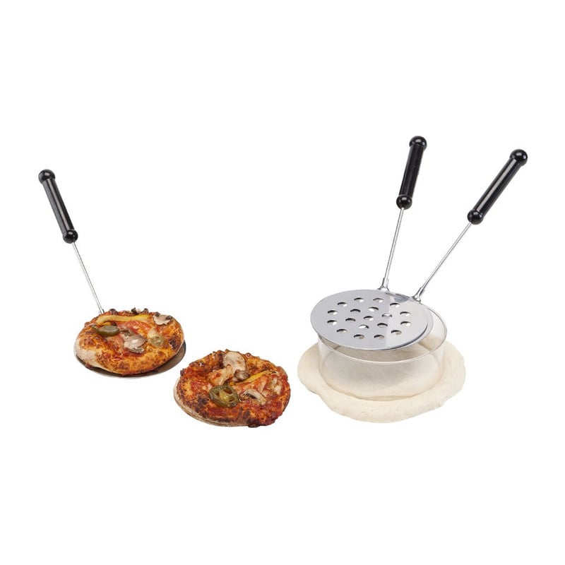 Bestron Pizza Quartetto - voor 4 personen - 900 W