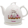 Bestron Waterkoker / Theepot - 0,8L - keramische pot - 1800W