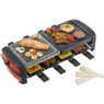 Bestron Raclette Grill met steen - 8 pannetjes - 1400W