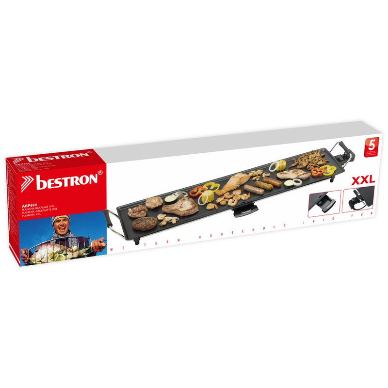 Bestron Bakplaat / Plancha - 91x24cm - 1800W