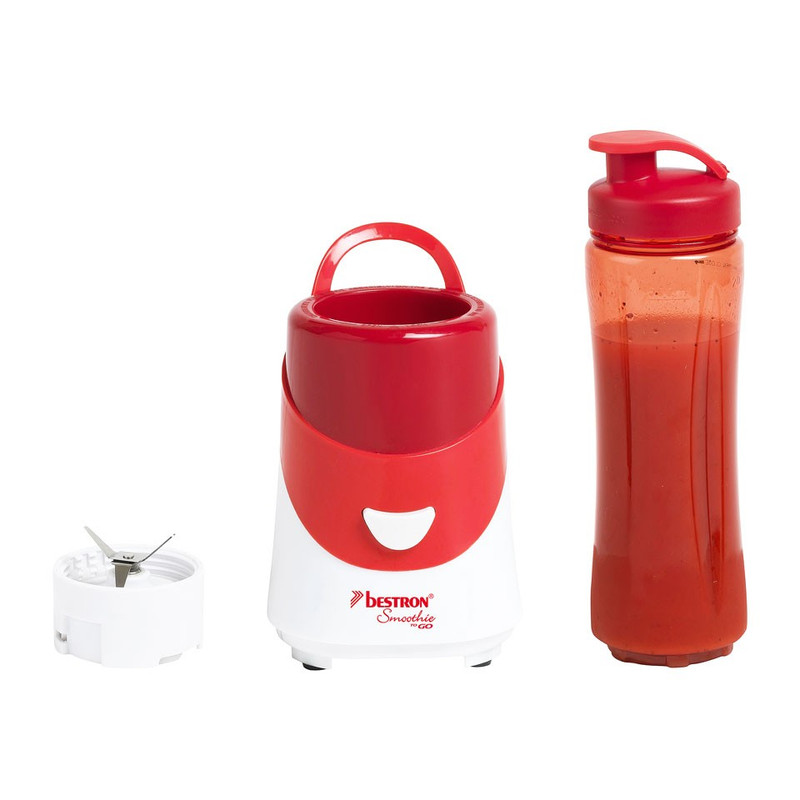 Bestron Smoothie maker - 300W - rood