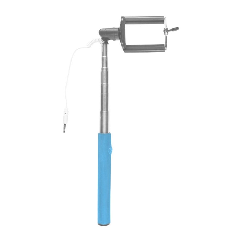 Selfie stok 2-in-1 blauw