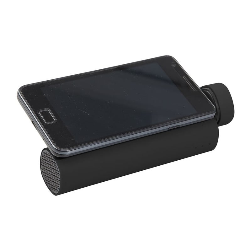 Mobiele oplader en speaker 3 in 1 Zwart