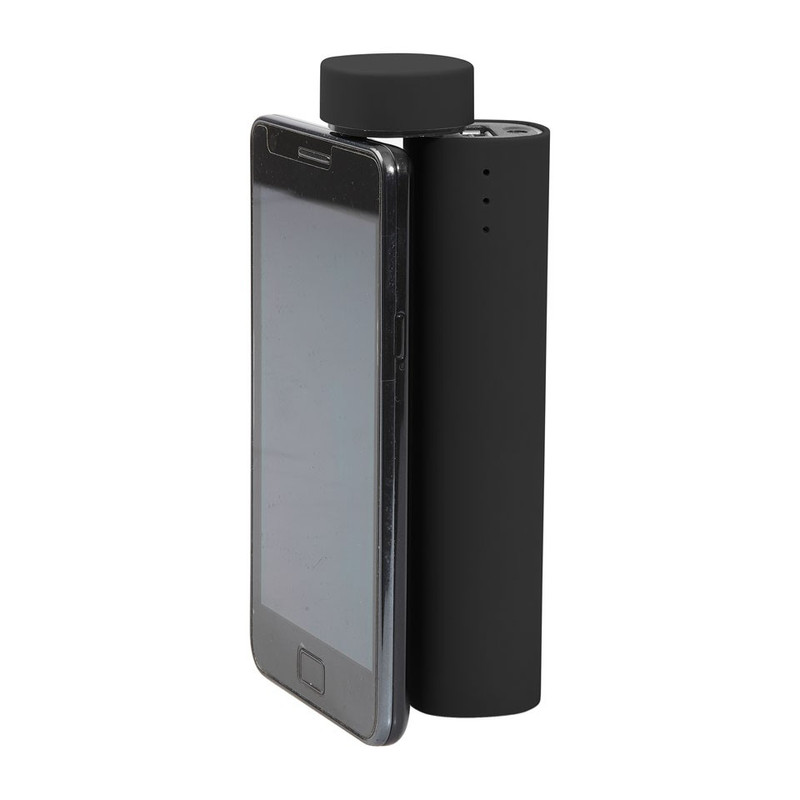 Mobiele oplader en speaker 3 in 1 Zwart