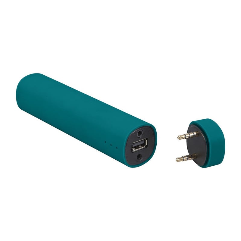 Mobiele oplader en speaker 3 in 1 Donkergroen