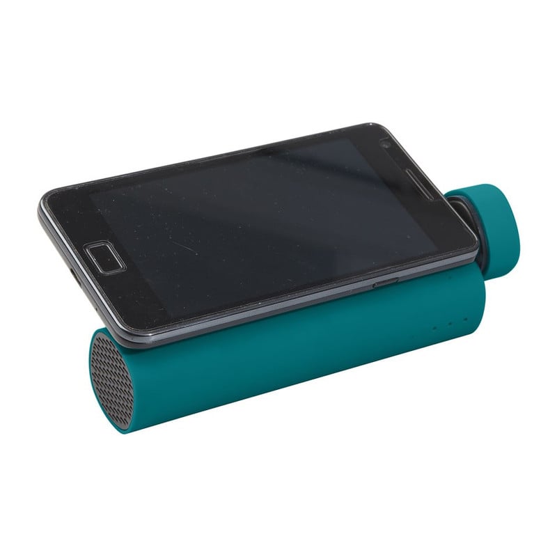 Mobiele oplader en speaker 3 in 1 Donkergroen